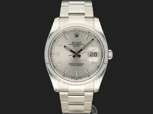 Rolex Date Silver Dial 115200