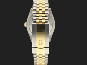 Rolex Datejust Gold/Steel Golden Fluted Dial 126233