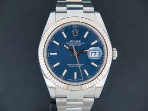 Rolex Datejust 41 Blue Dial 126334 NEW