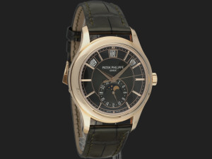 Patek Philippe Annual Calendar Moon Phases Green Dial 5205R