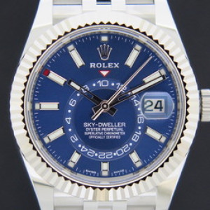 Rolex Sky-Dweller Blue Dial 326934 NEW