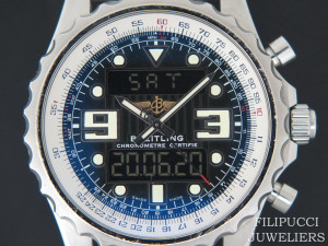 Breitling Chronospace Black Dial A78365