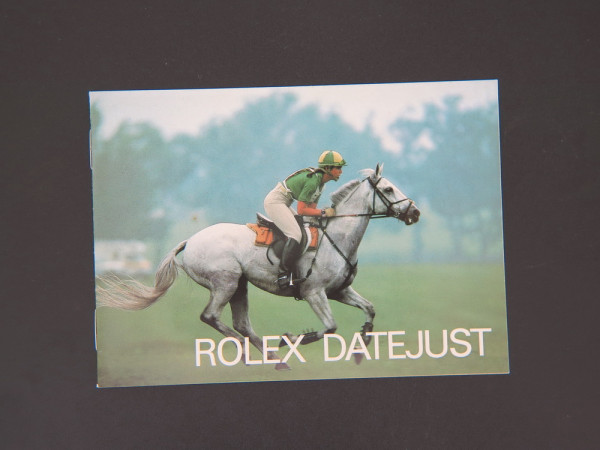 Rolex - Datejust Booklet English