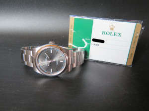 Rolex Oyster Perpetual 39 Dark Rhodium 114300