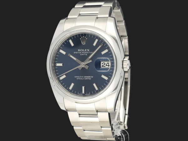 Rolex - Date Blue Dial 115200