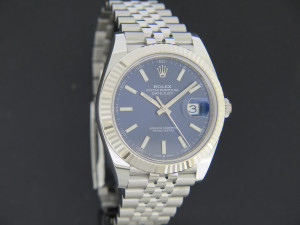 Rolex Datejust 41 Blue Dial 126334 NEW