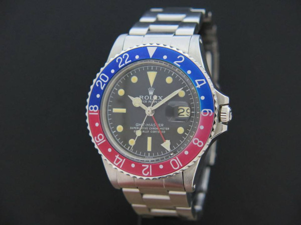 Rolex - GMT Master 1675 Pepsi Inlay + Tropical Inlay
