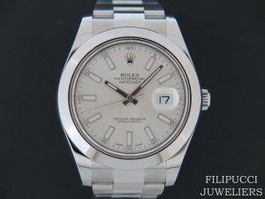 Rolex Datejust II 116300 Silver Dial