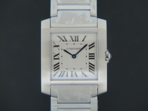 Cartier Tank Française MM Steel WSTA0074 / 4476 NEW MODEL