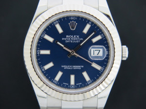 Rolex Datejust II Blue Dial 116334