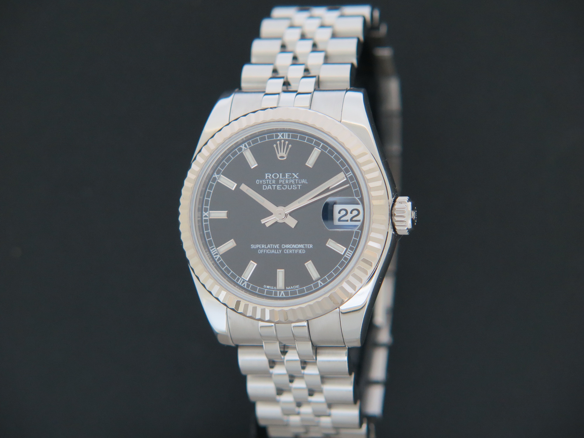 Datejust 31 black dial deals
