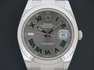 Rolex Datejust 41 Slate Roman Dial 126300