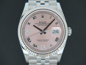 Rolex Datejust Pink Diamond Dial 126234 NEW