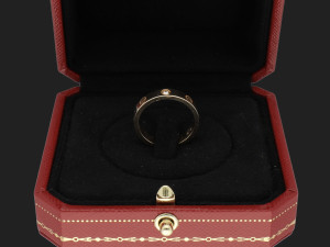 Cartier Love Ring Yellow Gold Diamond Size 53