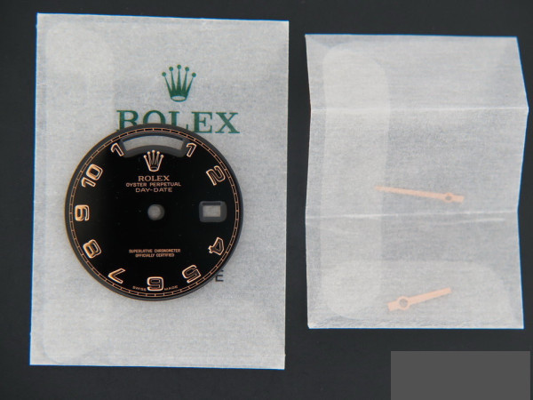 Rolex - Day-Date Black Arab Dial with Hands