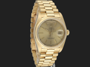 Rolex Day-Date Yellow 36 Gold Champagne Dial 18038
