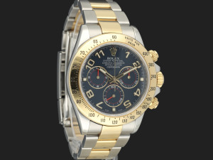 Rolex Daytona Gold/Steel Blue Racing Dial 116523