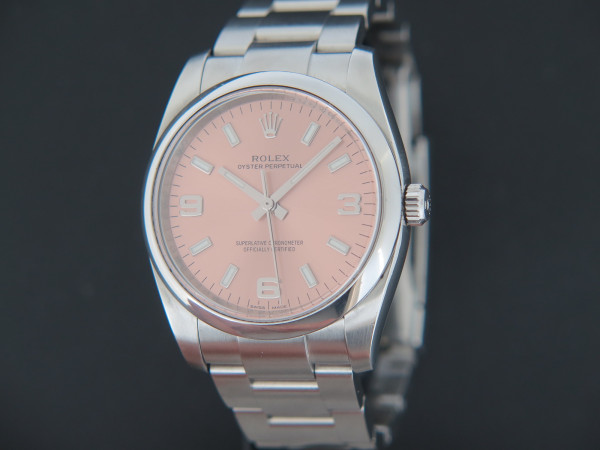 Rolex - Oyster Perpetual 34 Pink Arab Dial 114200
