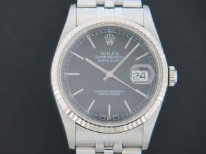 Rolex Datejust Black Dial 16234