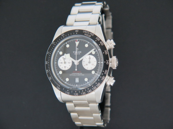 Tudor - Black Bay Chrono Black Dial NEW 79360N