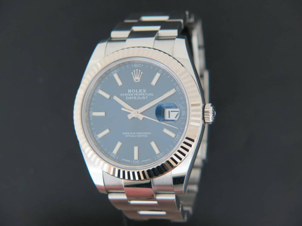 Rolex - Datejust 41 Blue Dial 126334 NEW