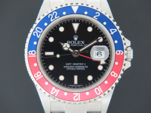 Rolex GMT-Master II 16710 Pepsi ''STICK DIAL'' Full Set