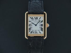 Cartier Tank Solo Small Yellow Gold W5200002 / 3168