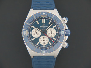 Breitling Super Chronomat B01 44 Blue Dial AB0136 NEW