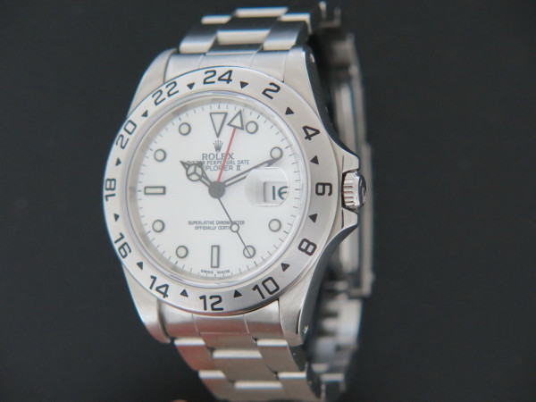 Rolex - Explorer II White Dial 16570
