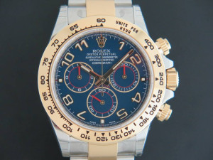 Rolex Daytona Gold/Steel  NEW 116503   Blue Dial