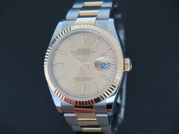 Rolex - Datejust Gold/Steel Champagne Dial 126233