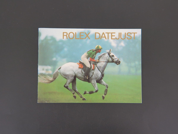 Rolex - Datejust Booklet English 