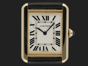 Cartier Tank Solo Small Yellow Gold W5200002 / 3168 