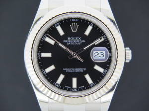 Rolex Datejust II Black  Dial 116334 