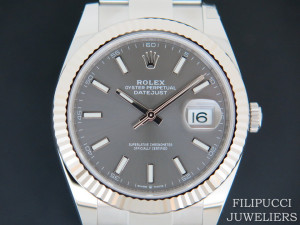 Rolex Datejust 41 Dark Rhodium NEW 126334