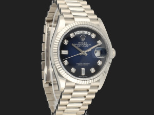 Rolex Day-Date White Gold Vignette Diamond Dial 128239