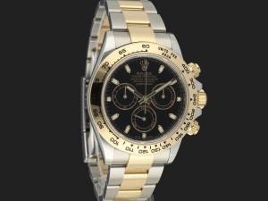 Rolex Daytona Gold/Steel Black Dial 116503
