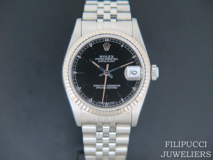 Rolex Datejust Black Dial 68274