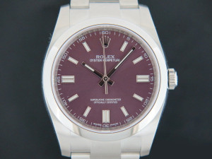 Rolex Oyster Perpetual 36 Red Grape NEW 116000