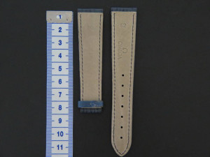 Omega Shark Leather Strap 20 MM 