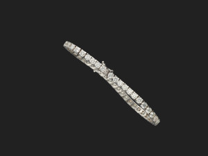 Overig Tennis Bracelet 18k White Gold