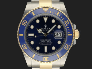Rolex Submariner Gold/Steel Blue Dial 126613LB