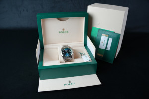 Rolex Milgauss GV Z-Blue 116400GV NEW 