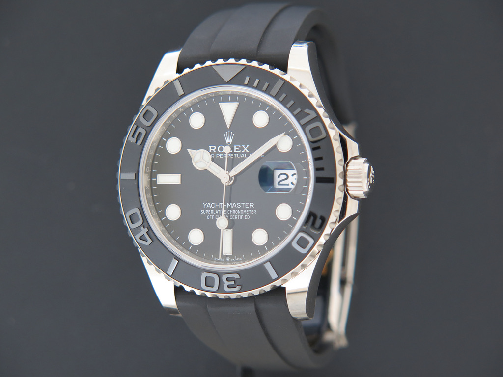 Rolex Yacht Master 42 White Gold 226659 NEW Uhren Filipucci Juwelers