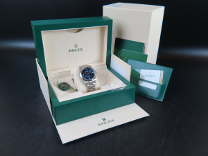 Rolex Oyster Perpetual 39 Blue Dial 114300