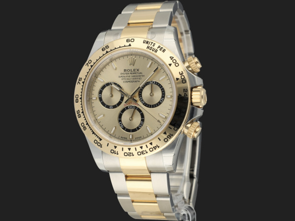 Rolex - Daytona Gold/Steel Champagne Dial 126503 99% NEW