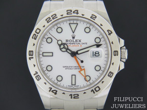 Rolex Explorer II White Dial 216570  