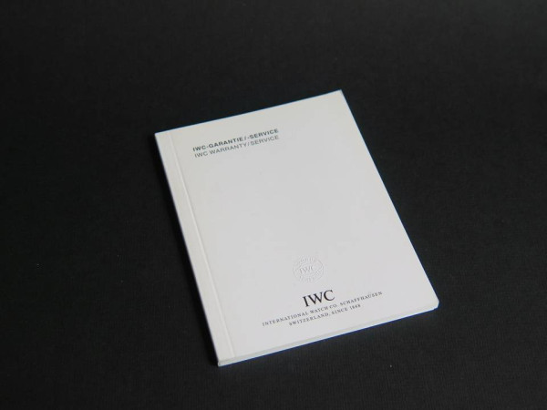 IWC - Warranty Booklet 