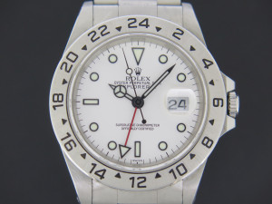 Rolex Explorer II White Dial 16570