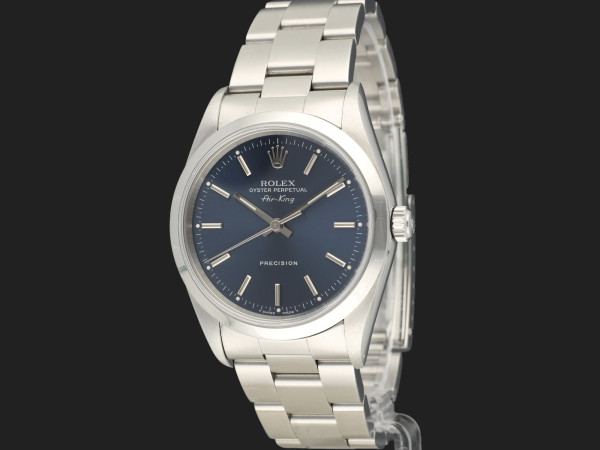 Rolex - Air-King 34 Blue Dial 14000  